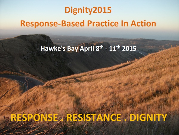 Dr Allan Wade from Canada, was one of the expert speakers at the international Dignity Conference 2015